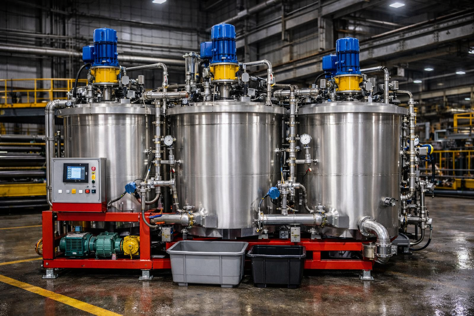 Leaching Continuous Reactor